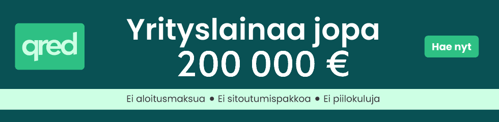 qred yrityslaina 200000